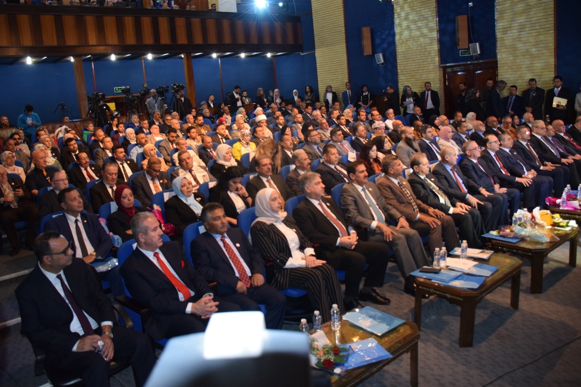 جامعة الحسين بن طلال تشارك في المؤتمر الدولي (الامن الانساني والتنمية المستدامة في العراق والعالم العربي - الواقع والتحديات وسبل المواجهة) في بغداد